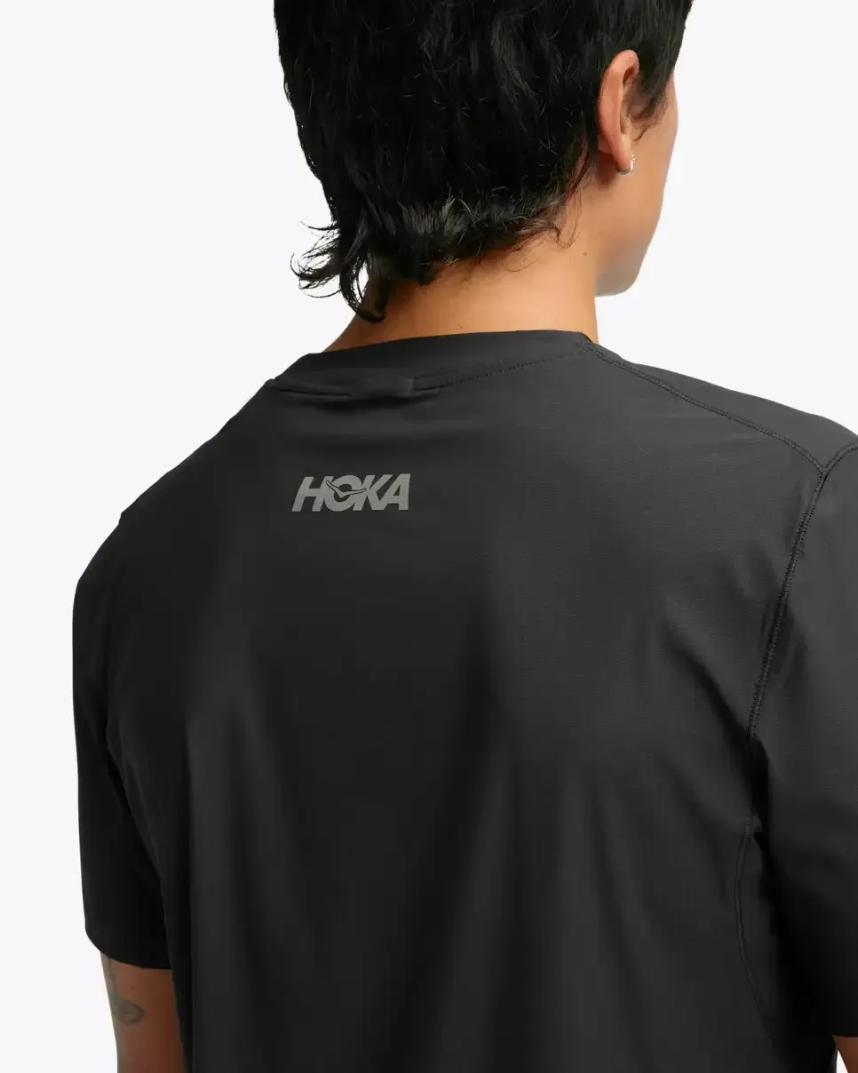 HOKA Airolite Short Sleeve 2.0 Black