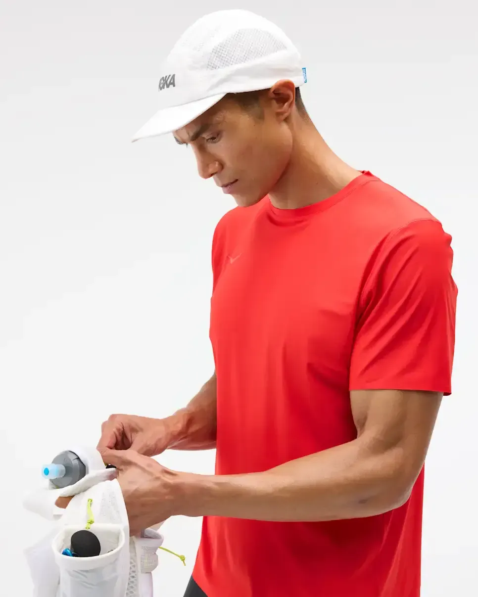 HOKA Airolite Short Sleeve 2.0 Vermillion