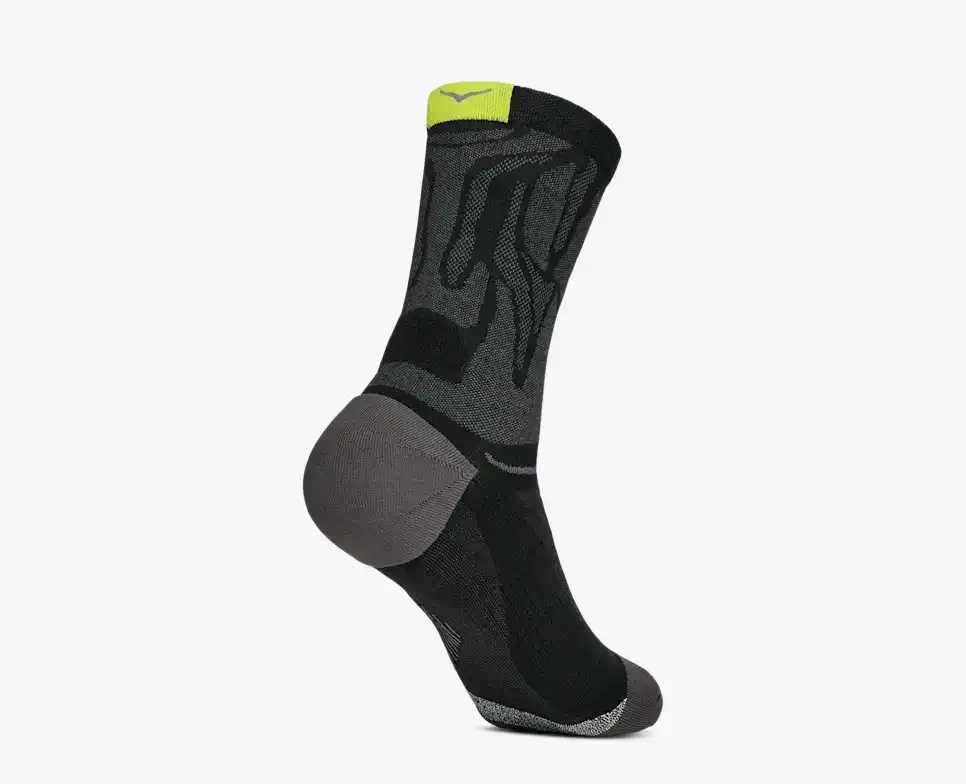 HOKA Clifton Crew Run Sock Black