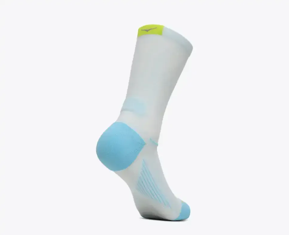 HOKA Clifton Crew Run Sock Glimmering Blue
