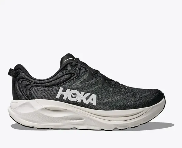 HOKA Gaviota 6 Black White