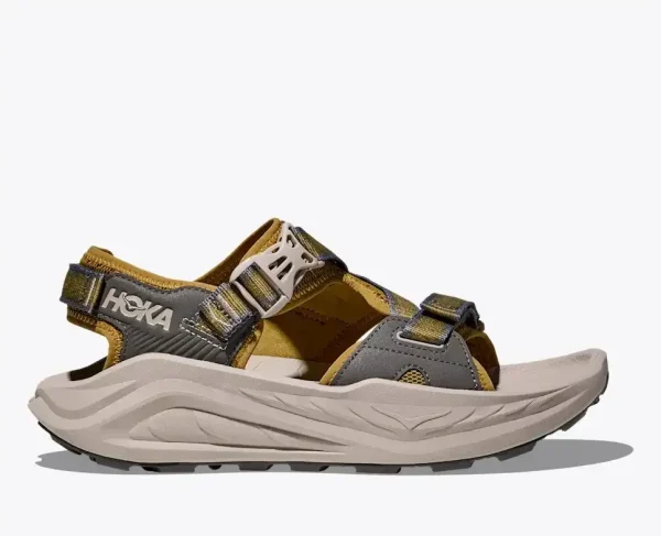 HOKA Infini Hike TC Mustard Seed Putty