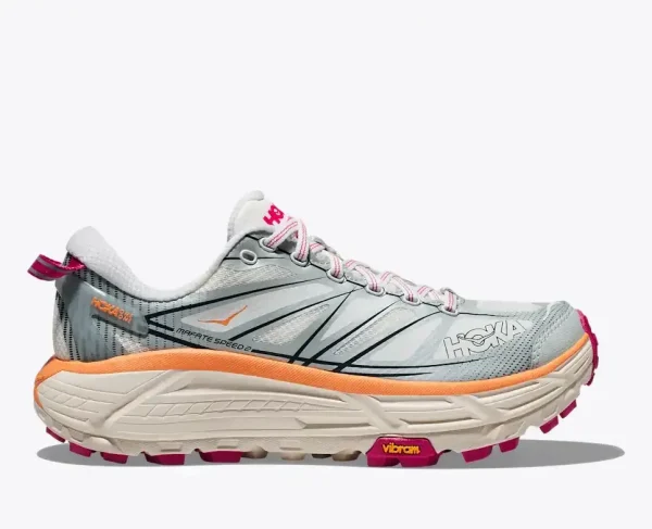 HOKA Mafate Speed 2 White Ice Flow