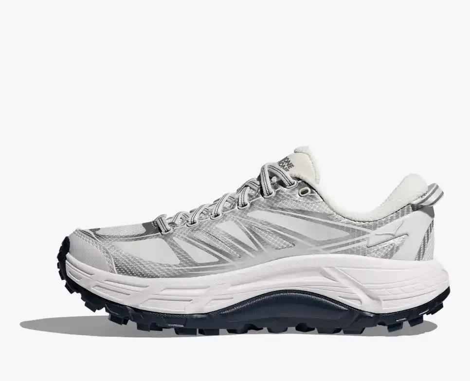 HOKA Mafate Speed 2 White Silver