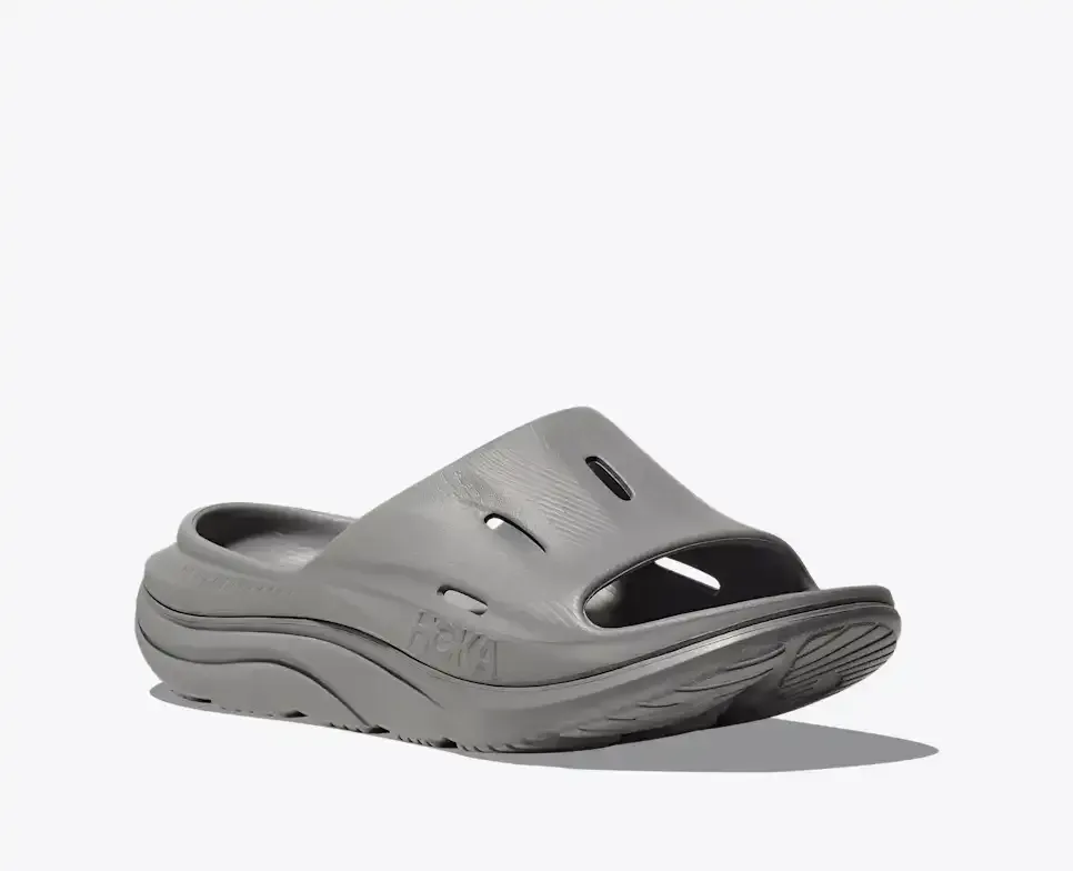 HOKA ORA Recovery Slide 3 Grey