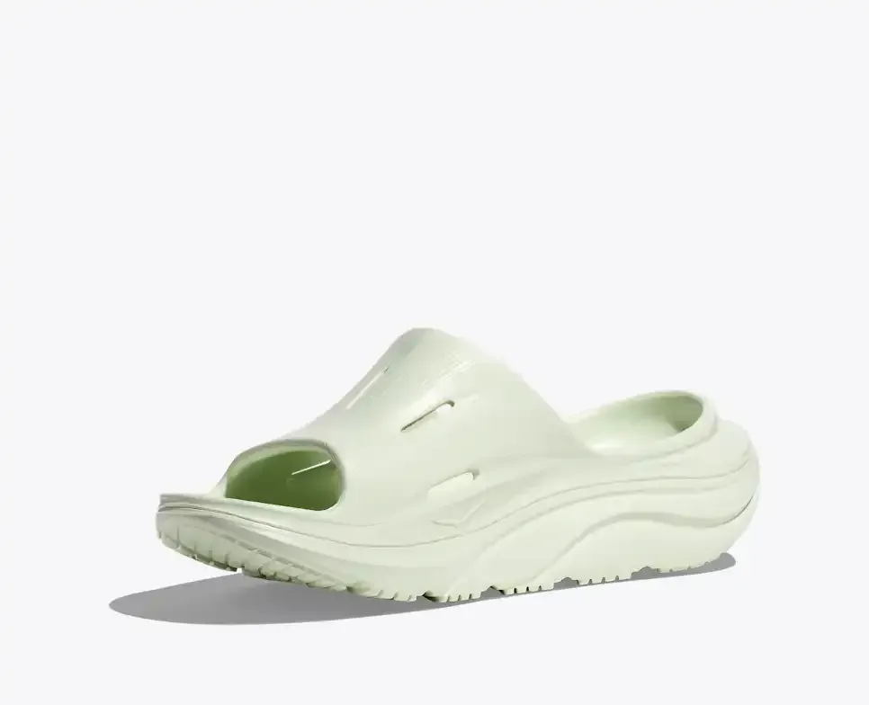 HOKA ORA Recovery Slide 3 Sea Glass