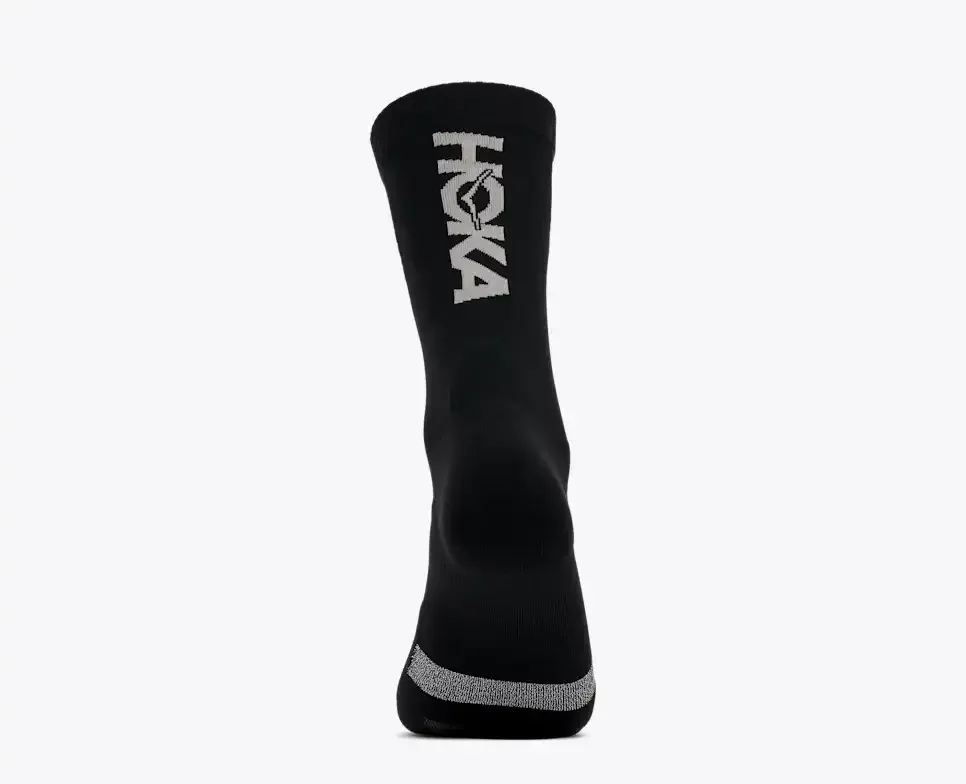 HOKA Race Day Crew Sock Black