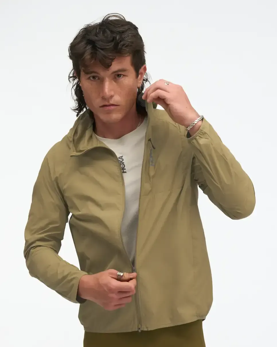 HOKA SkyFlow Wind Jacket Caraway Seed