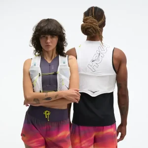 HOKA Trail Run Vest 8L White