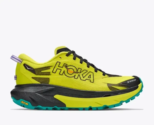 HOKA Mafate 5 Black HOKA Citrus