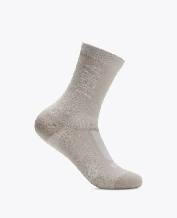HOKA Merino Crew Sock River Rock Grey