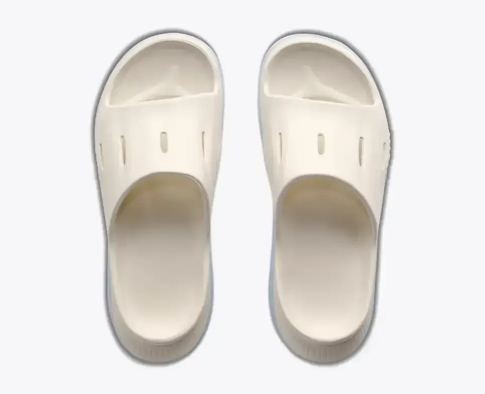 HOKA ORA Recovery Slide 3 Alabaster Ambient Blue