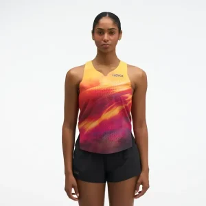 HOKA Race Day Singlet Hoka Citrust Prt (Women's)