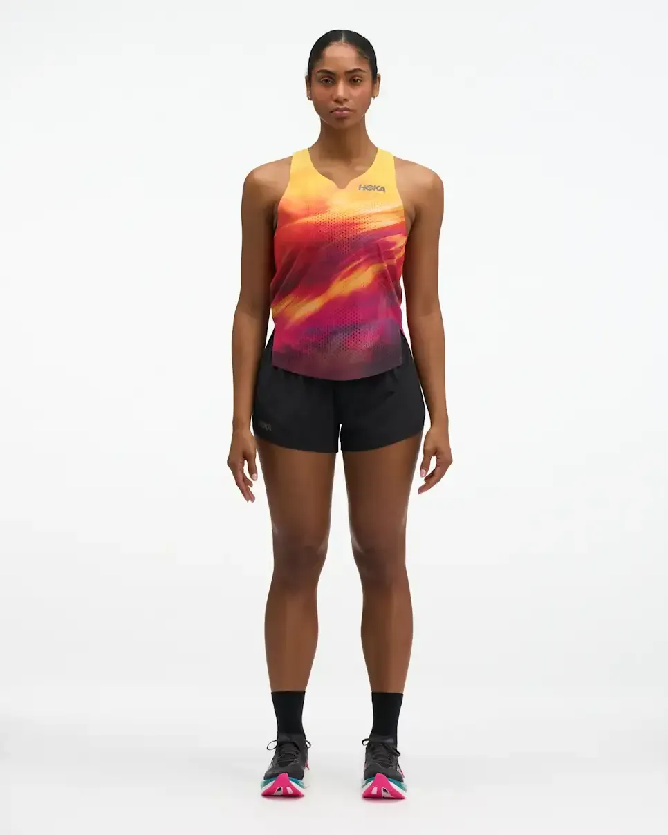 HOKA Race Day Singlet Hoka Citrust Prt (Women's)