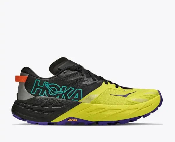 HOKA Speedgoat 7 Black Hoka Citrus