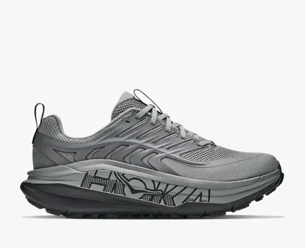 HOKA Stinson 8 Galactic Grey Black