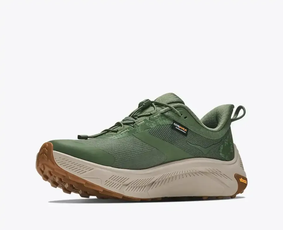 HOKA Transport 2 Nettle Leaf River Rock Grey