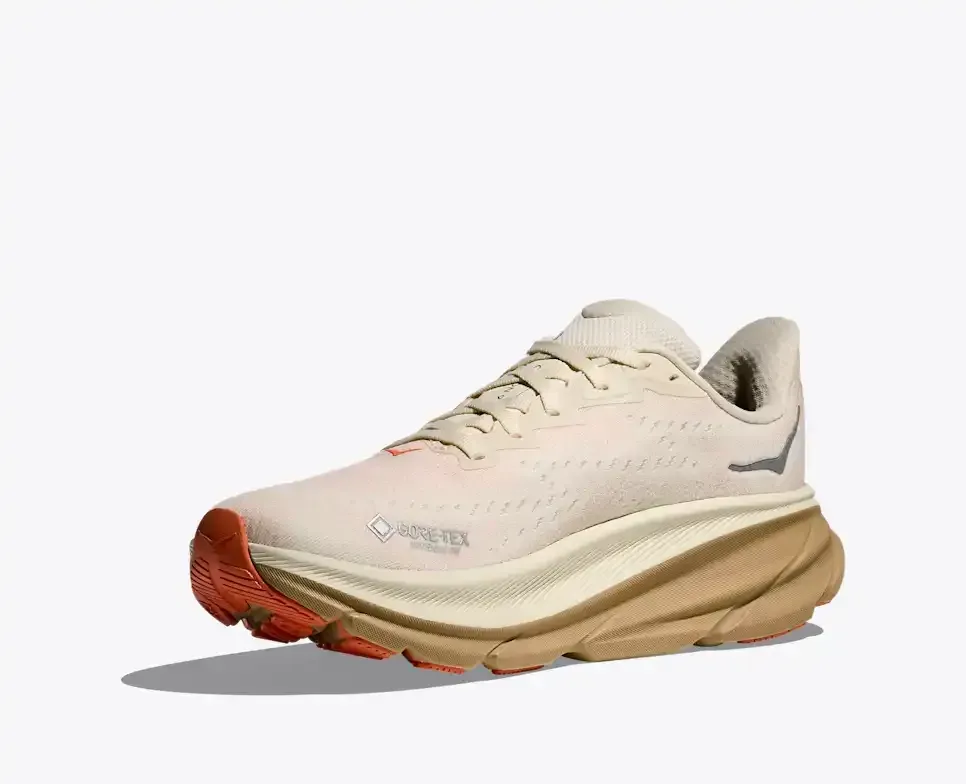 HOKA Clifton 9 GORE-TEX Eggshell Khaki (Women's)