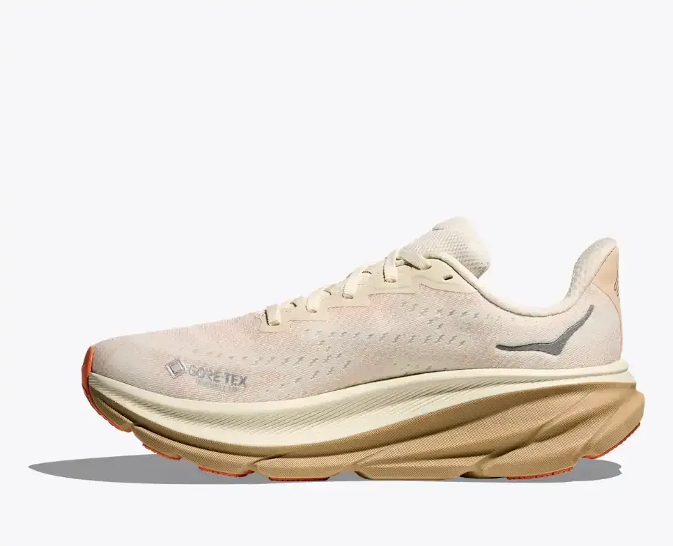 HOKA Clifton 9 GORE-TEX Eggshell Khaki (Women's)