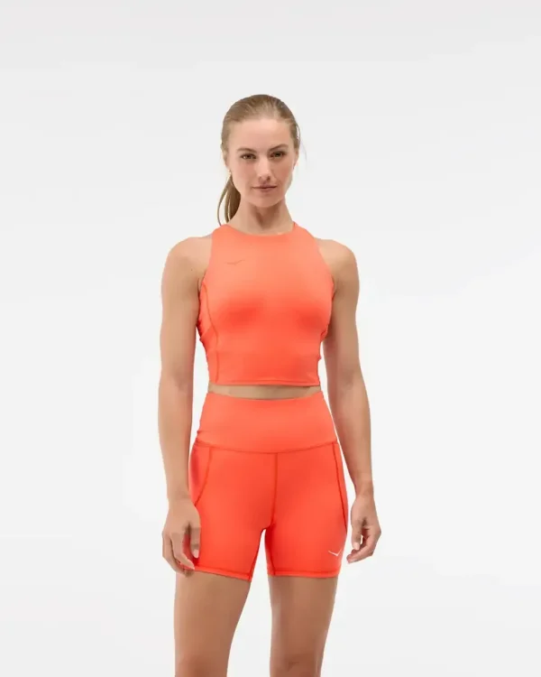 HOKA Elaro Crop Bra Bell Pepper (Women’s)