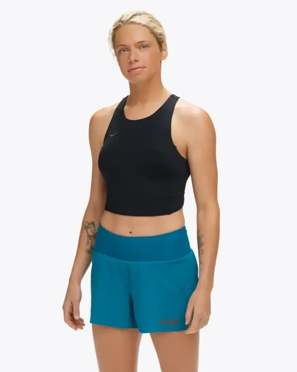 HOKA Elaro Crop Bra Black (Women's)