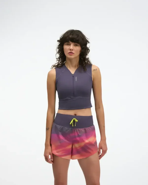 HOKA SkyBreeze Crop Tank Squid Ink (Women's)