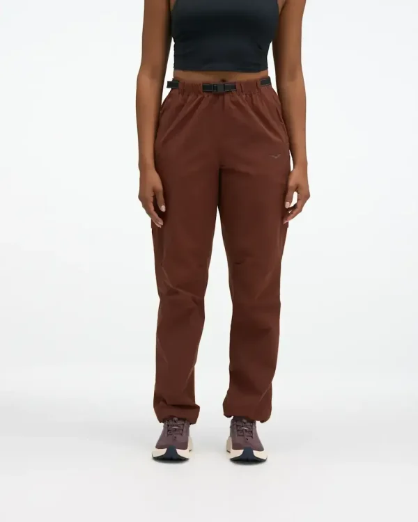 HOKA Woodland Hike Pant Rich Mahogany (Women's)